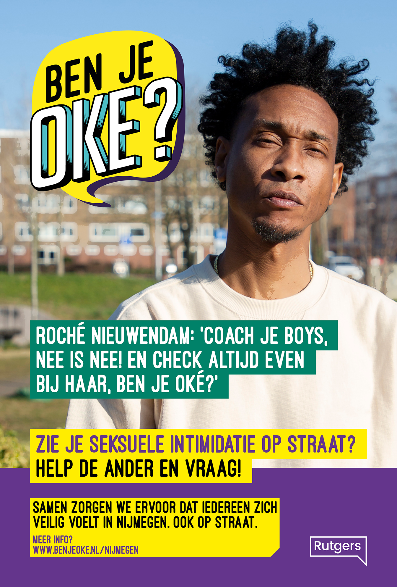 Nijmegen: Coach je boys: 'nee is nee!'